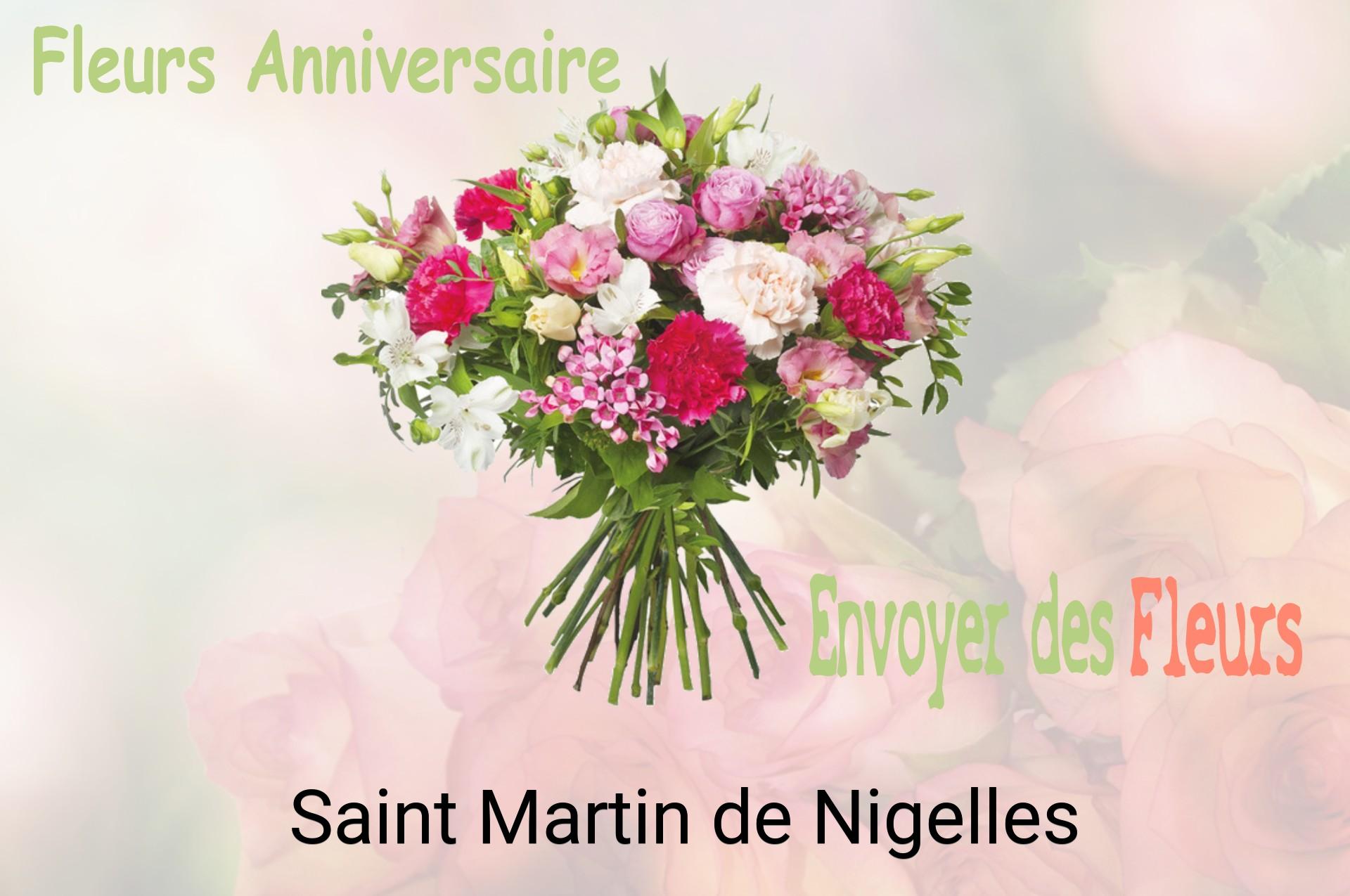 Bouquet de fleurs d’anniversaire livré à Saint-Martin-de-Nigelles